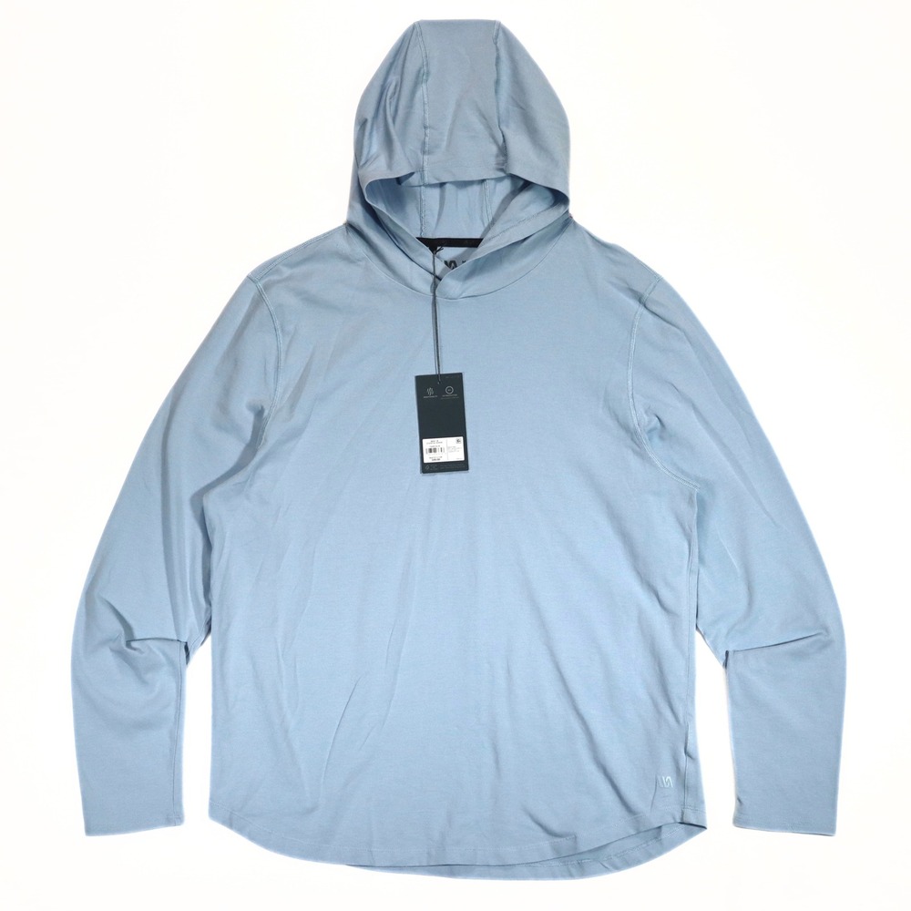 VRST Essential Hoodie Mens M Faded Blue NWT Lightweight UV Protection Athletic